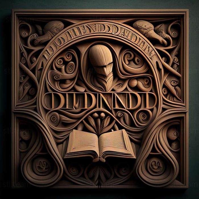 3D model Secrets of Da Vinci The Forbidden Manuscript game (STL)
